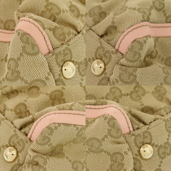 GUCCI Beige Leather Tote Bag - Picture 5 of 11